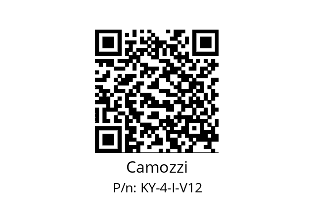   Camozzi KY-4-I-V12