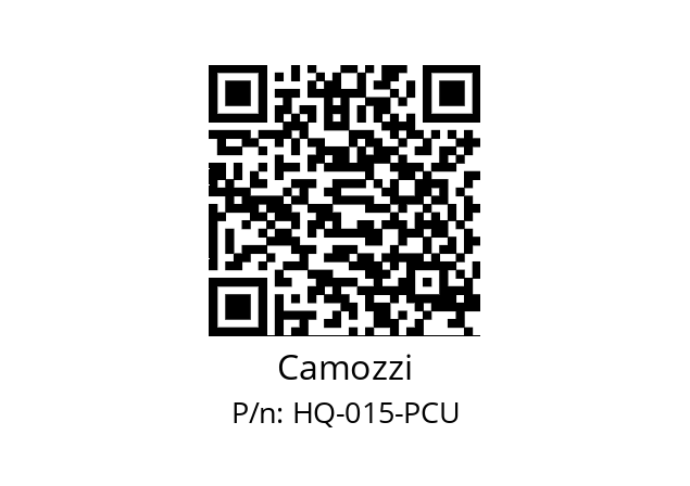   Camozzi HQ-015-PCU