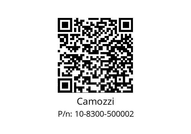  43N-D00-40-500 Camozzi 10-8300-500002