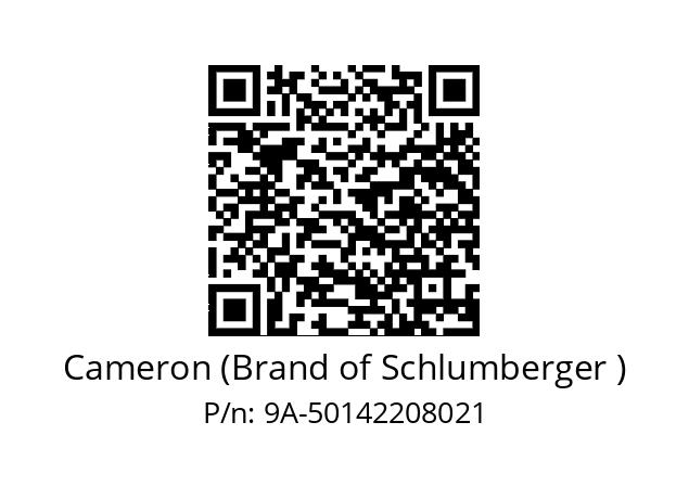   Cameron (Brand of Schlumberger ) 9A-50142208021