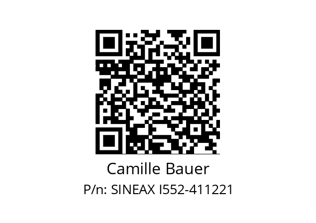   Camille Bauer SINEAX I552-411221