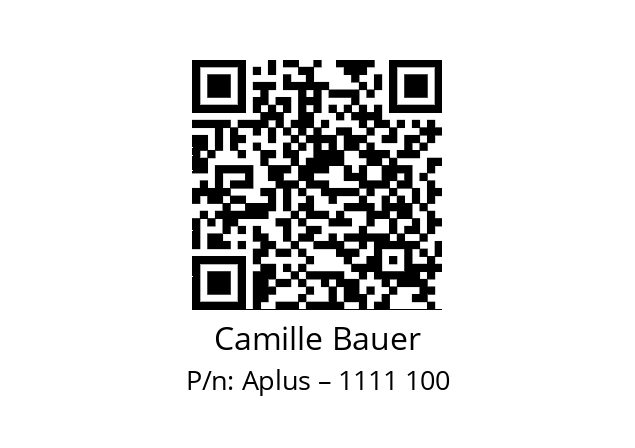   Camille Bauer Aplus – 1111 100