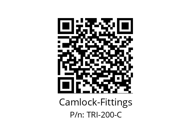   Camlock-Fittings TRI-200-C