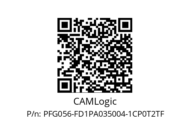   CAMLogic PFG056-FD1PA035004-1CP0T2TF