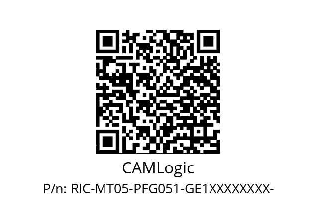   CAMLogic RIC-MT05-PFG051-GE1XXXXXXXX-