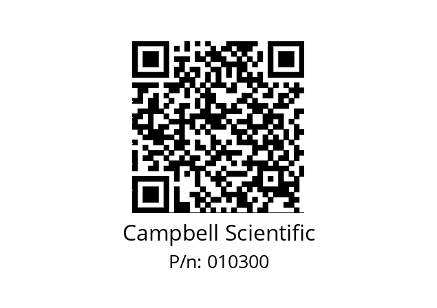   Campbell Scientific 010300