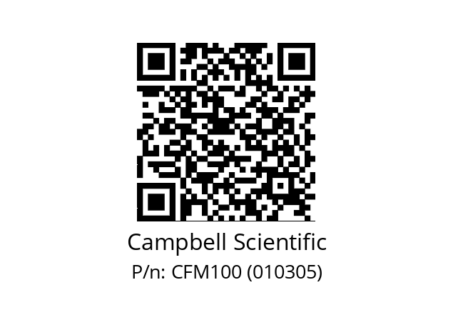   Campbell Scientific CFM100 (010305)