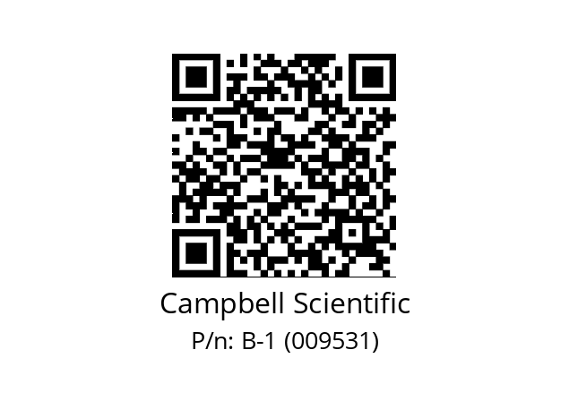   Campbell Scientific B-1 (009531)