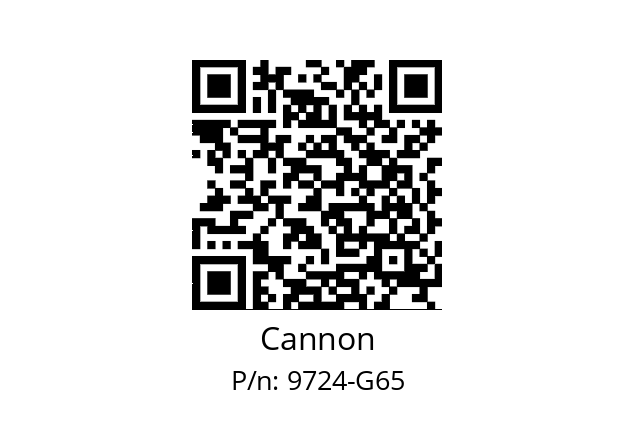   Cannon 9724-G65