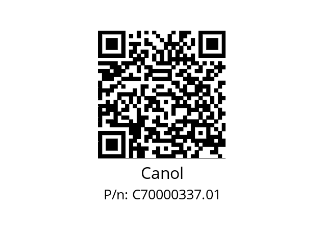   Canol C70000337.01