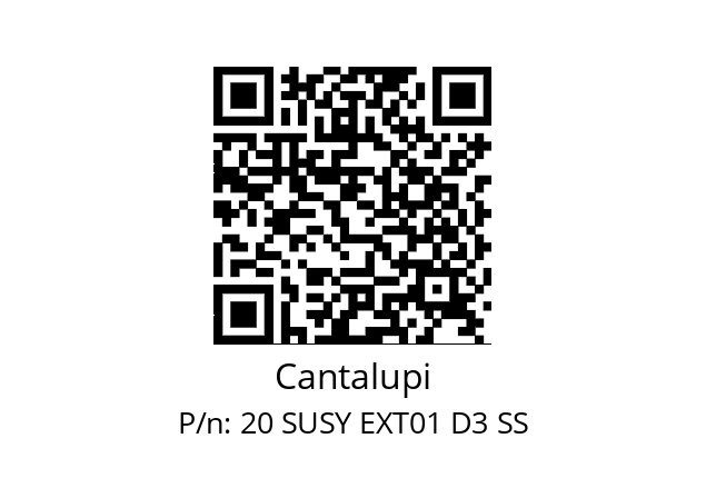   Cantalupi 20 SUSY EXT01 D3 SS