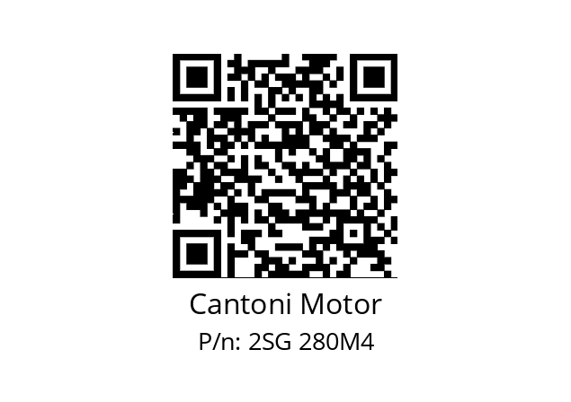   Cantoni Motor 2SG 280M4