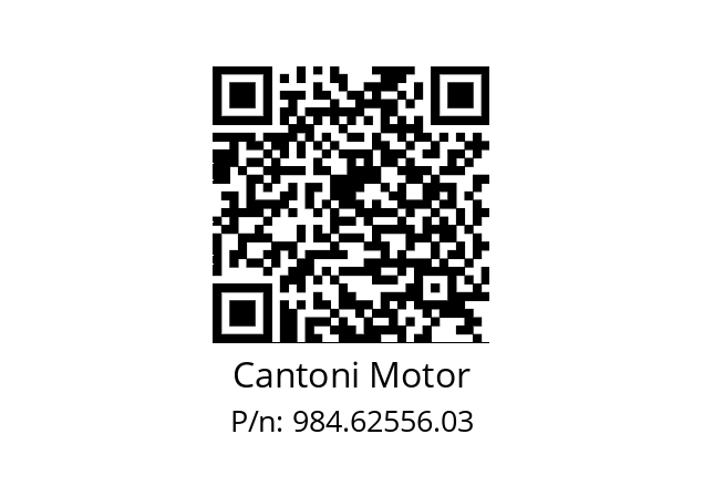   Cantoni Motor 984.62556.03