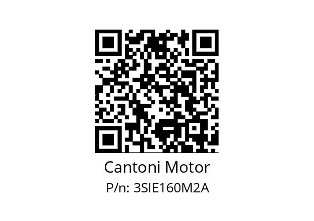   Cantoni Motor 3SIE160M2A