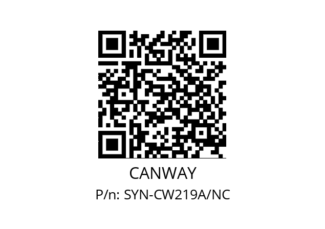   CANWAY SYN-CW219A/NC