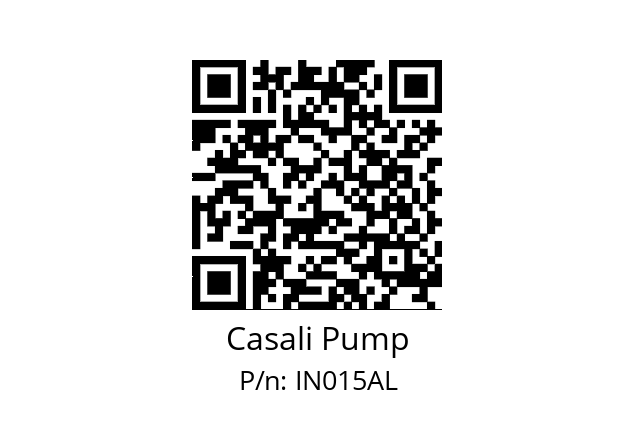   Casali Pump IN015AL