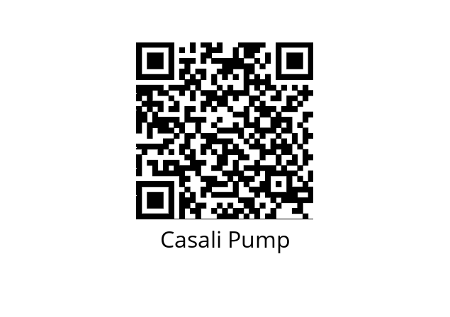  2 CR Casali Pump 