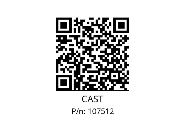   CAST 107512