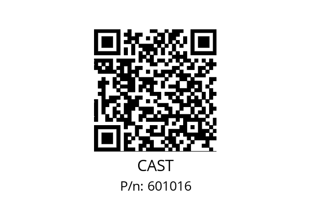   CAST 601016