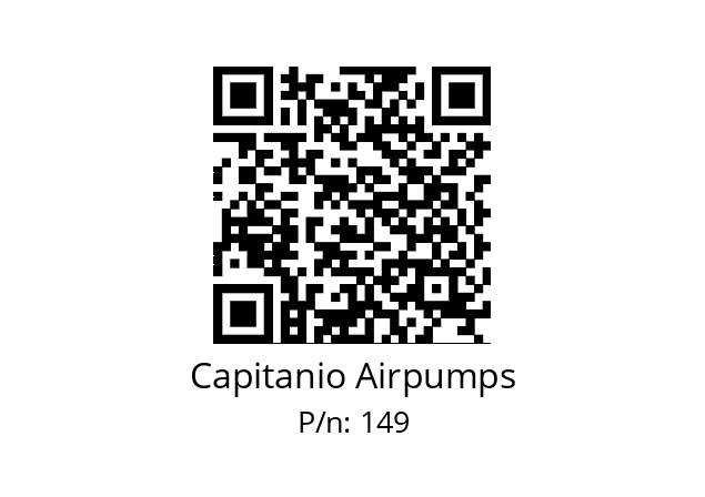   Capitanio Airpumps 149