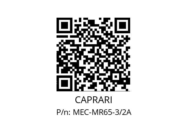   CAPRARI MEC-MR65-3/2A