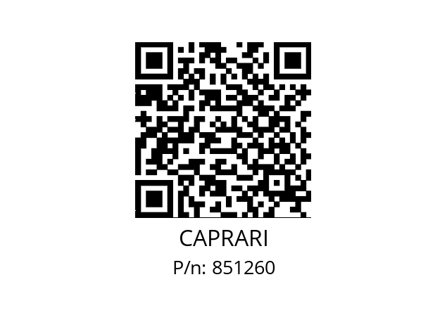   CAPRARI 851260