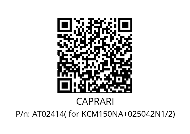   CAPRARI AT02414( for KCM150NA+025042N1/2)