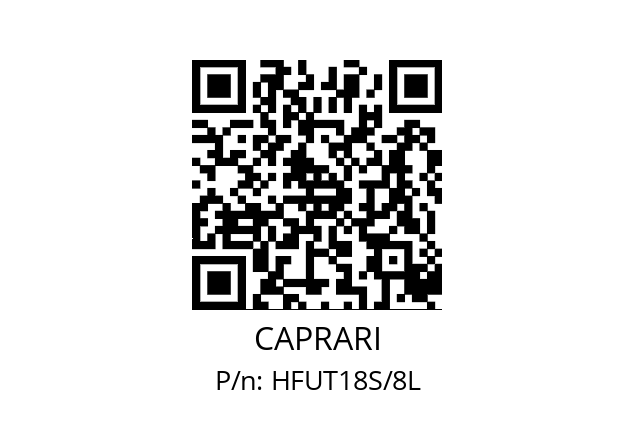   CAPRARI HFUT18S/8L