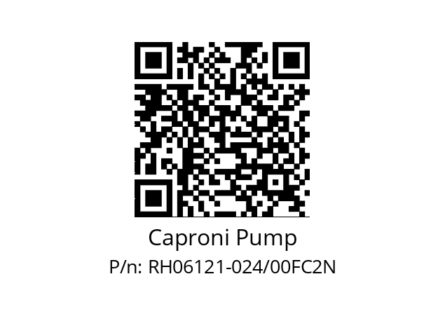   Caproni Pump RН06121-024/00FC2N