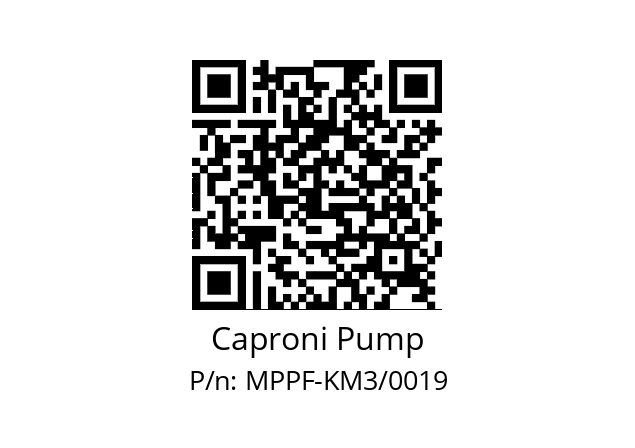   Caproni Pump MPPF-KM3/0019