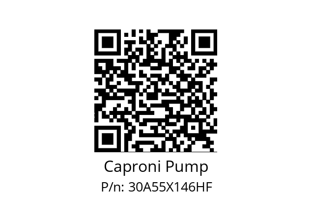   Caproni Pump 30A55X146HF