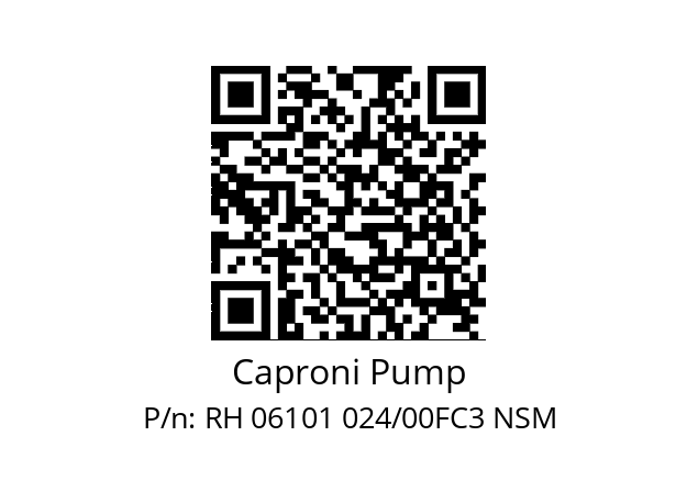   Caproni Pump RH 06101 024/00FC3 NSM