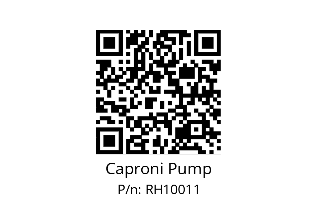   Caproni Pump RH10011