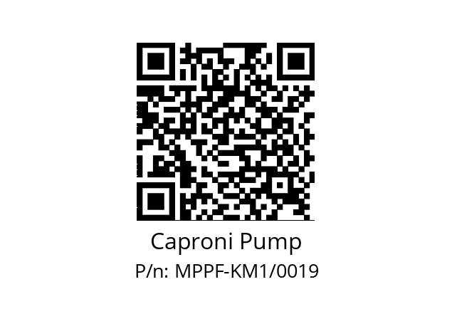   Caproni Pump MPPF-KM1/0019