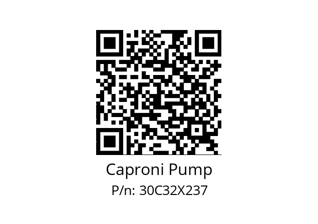   Caproni Pump 30C32X237