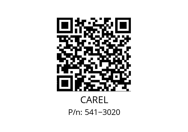   CAREL 541−3020