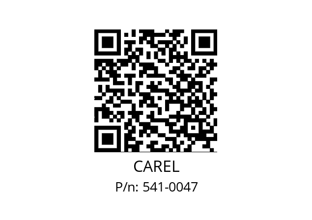   CAREL 541-0047