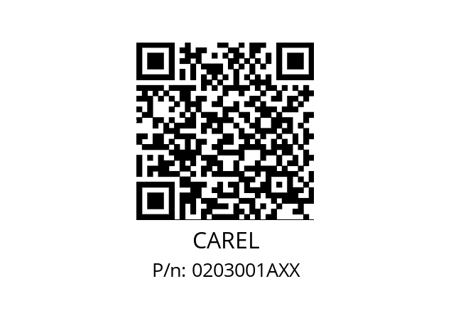   CAREL 0203001AXX