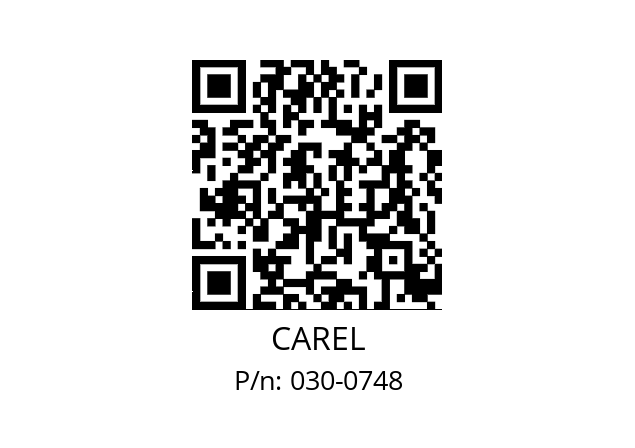   CAREL 030-0748