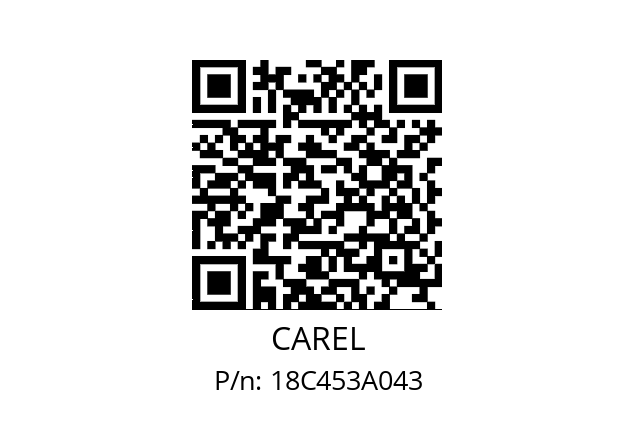   CAREL 18C453A043