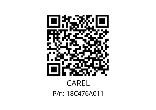   CAREL 18C476A011