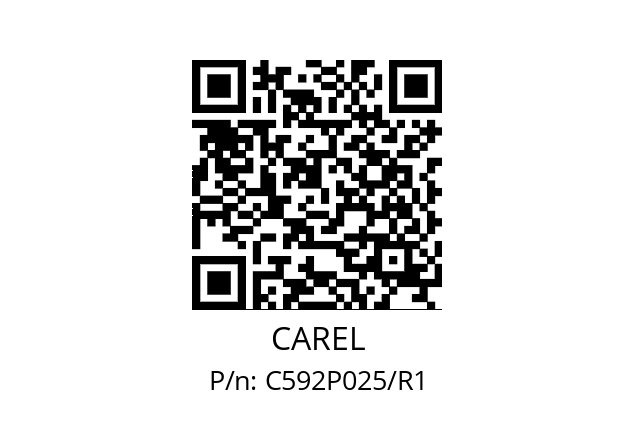   CAREL C592P025/R1