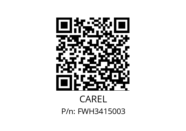   CAREL FWH3415003