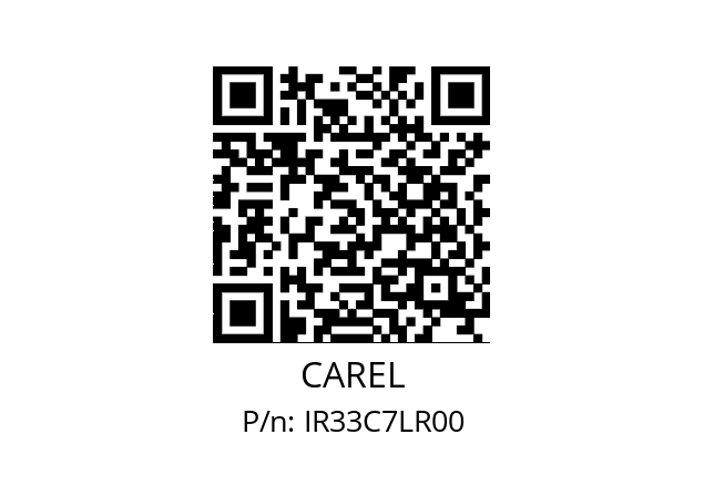   CAREL IR33C7LR00