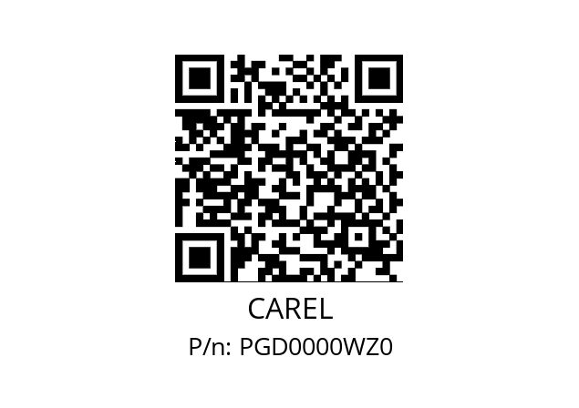   CAREL PGD0000WZ0