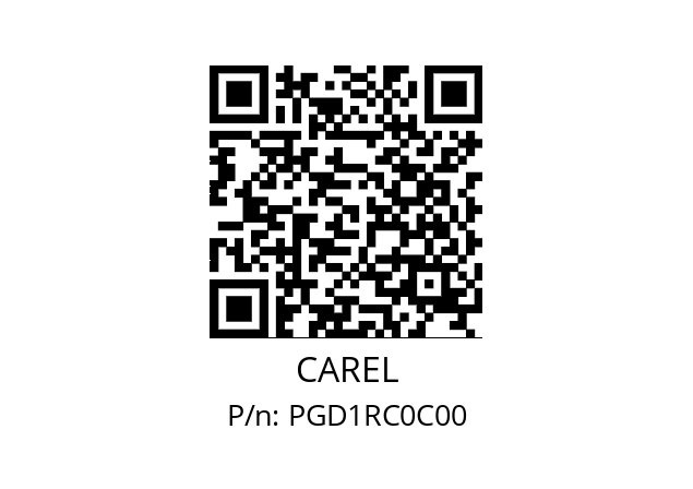   CAREL PGD1RC0C00