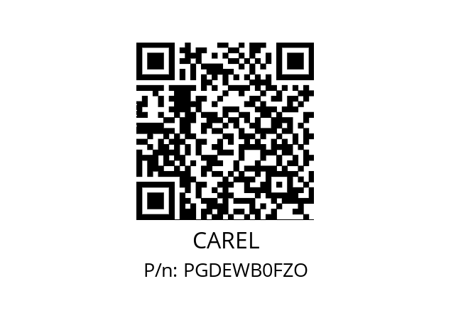   CAREL PGDEWB0FZO