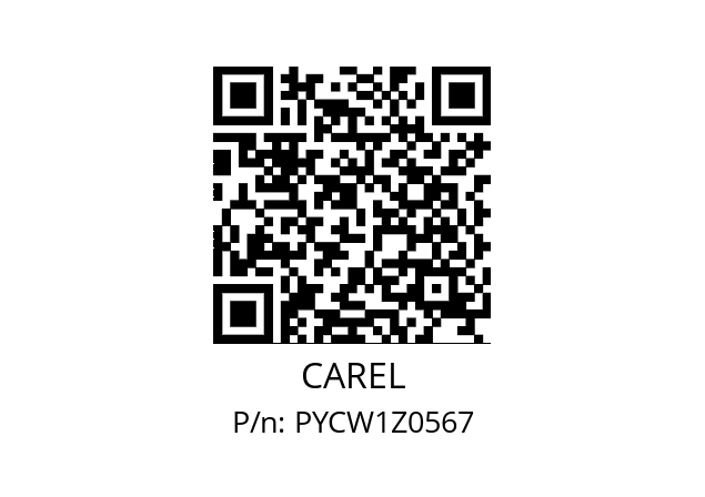   CAREL PYCW1Z0567