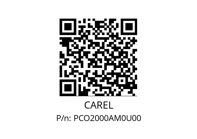   CAREL PCO2000AM0U00