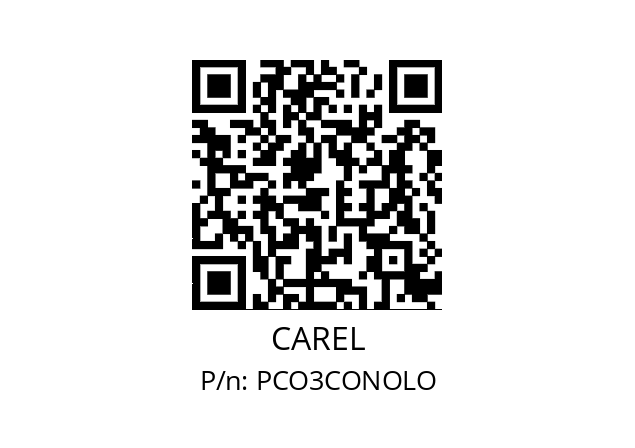   CAREL PCO3CONOLO